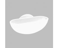 porte-savon ventouse plastique vitamine blanc - Boite de rangement