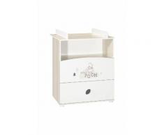 BABY PRICE - WINNIE - commode a langer 2 tiroirs + 1 niche winter retreat - Table et chaise