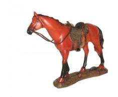 Cheval avec selle - 19 cm - Objet à poser