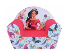 FUN HOUSE Disney Elena D'AVALOR Fauteuil Club pour Enfant, Housse Polyester/Mousse Polyether, 52 x 33 x 42 cm - Décoration de chambre