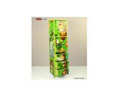 Commode Enfant 7 tiroirs meubles bois Jungle - Table et chaise