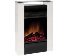 Dimplex - Cheminée électrique optiflame Gisela 750 à 1500W Blanc - Cheminées, poêles