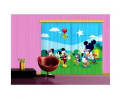 AG Design XXL FCC/4008 Rideau Voilage pour Chambre d'enfant Disney Mickey Mouse - Autres sommeil
