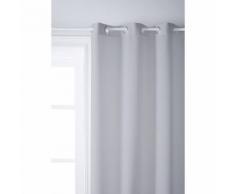 Rideau occultant à oeillets Today Tutti Tempo - 140 x 260 cm - 100% polyester - Zinc - Rideaux et stores