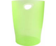 Exacompta Classic 45397D Corbeille à papier 26 x 26 x 33,50 cm Transparent - Armoires de bureau