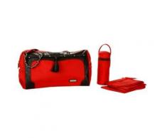 Kalencom Sac /à langer plastifi/é avec boucle Rayures Cobalt