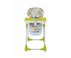 Chaise haute pliante Baby Fox Elephant Vert - Chaises hautes et réhausseurs