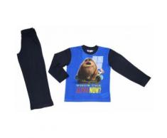 The Secret Life of Pets pyjama polaire garçon bleu/noir taille 116 - Range pyjama