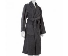 Peignoir Modern Life - 100% Coton - Gris - Linge de bain