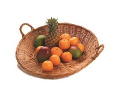 Corbeille à fruits en osier vernis D : 550x180 mm - Autres