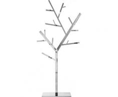 Arbre porte manteau design chromé - Décoration murale