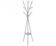 Porte Manteau Design Arbre 180cm Gris - Armoire