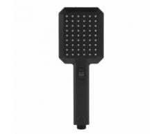Pommeau de douche multifonctionnel à pommeau de douche haute pression au fini chrome poli (noir) - Accessoires salles de bain et WC