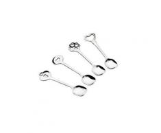 Set de 4 petites cuillères Love Key Guzzini - Café et thé