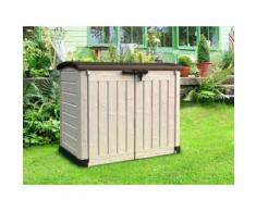 Coffre de rangement Multifonctions 1200 L en résine - Mobilier de Jardin