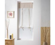 Store bateau 60x150 voile rayures PIXA GRIS - Rideaux et stores