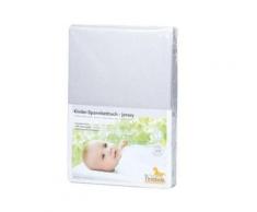 Pinolino - Drap housse gris pour lit bébé enfant 120x60cm ou 140x70cm - Matelas Drap-Housse