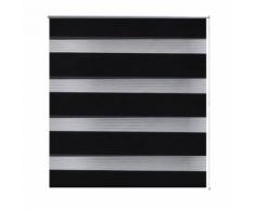 Store enrouleur tamisant 140 x 175cm noir - Fenêtres et volets