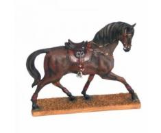 Cheval avec Selle - 22 cm - Objet à poser