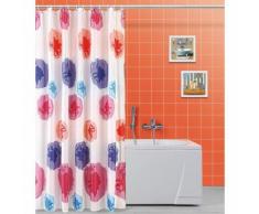 Rideau de douche en polyester 120 x 200 cm multicolore 187047 - Accessoires salles de bain et WC