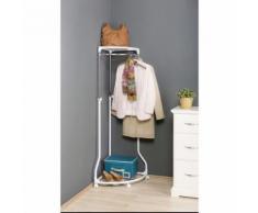 Penderie d'angle mobile Pointy - H. 112/166 cm - Armoire