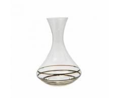 Carafe à décanter cristallin noir et dorée - 1,5L Aulica Or - Accessoire autour du vin