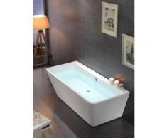 Baignoire rectangulaire moderne MISTRAL avec rebord mural - Installations salles de bain
