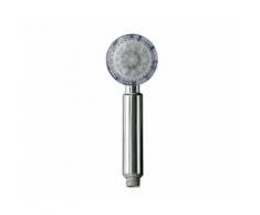 Ridder pommeau de douche - 1 jet - avec lumiere led recife chrome - Accessoires salles de bain et WC