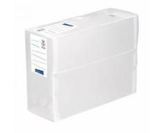Boîte de classement et archivage maxi format - Dos de 12 cm Viquel Transparent - Boite de rangement