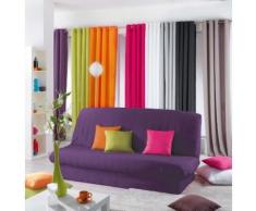Douceur d'intérieur 1603196 housse de clic clac mat avec bande socle en polyester anis 185/200 x 120/140 cm - Fauteuils enfant