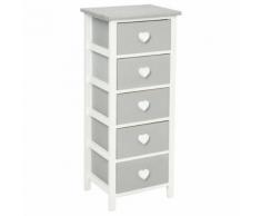 Chiffonnier Léonce 5 tiroirs Atmosphera - Commodes
