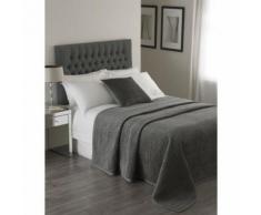 Riva Home - Couvre-lit BROOKLANDS (265 x 265 cm) (Graphite) - UTRV1114 - Linge de lit