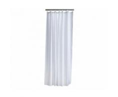 Rideau de Douche Blanc à Pois Beige Crème Polyester 200cm 180cm - Accessoires salles de bain et WC