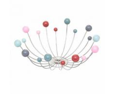 Paris Prix - Corbeille à Fruits Design boules 36cm Multicolore - Accessoires de rangement