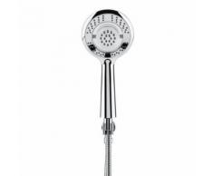 Pomme de douche haut de gamme Pommeau de douche ultra-mince pressurisé pour économie d'eau - Accessoires salles de bain et WC