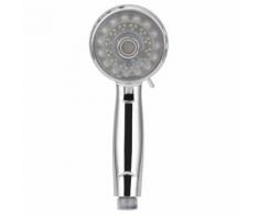 G1 / 2 Pouces Pommeau de Douche, Douchette tenu dans la main automatique LED trois couleurs changent - Accessoires salles de bain et WC