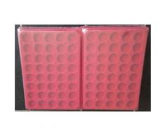 10 box / collecteurs / plateaux velours pour capsules muselets / 40 cases rondes avec couvercle - Autres Classement et Archivage