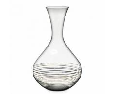 Carafe à décanter motif spirale argent 1,5L Aulica Transparent - Accessoire autour du vin