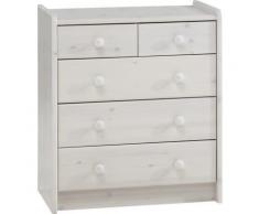 Commode enfant avec 5 tiroirs - Dim : 72 x 64 x 38 cm -PEGANE- - Autre mobilier bébé