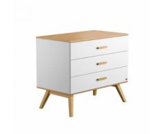 Commode à langer Nautis - Blanc - Commodes et plans à langer
