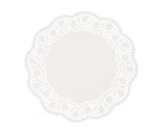 Papstar 18270 lot de 250 napperons ronds en papier ø 30 cm - Accessoires de rangement
