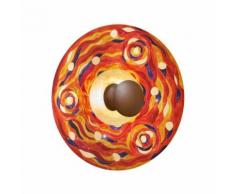 Applique murale design LUNA Corten 1 ampoule Diamètre 54 Cm Rouge Aqua - Appliques et spots