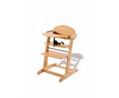 Chaise haute évolutive en bois massif 'Bruno' - Pinolino - Chaises hautes et réhausseurs