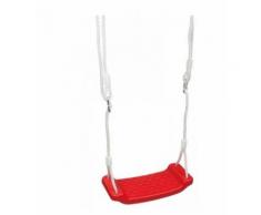 Playfun siège de balançoire en plastique rouge 42 x 16 cm - Balançoire / Portique Multi-activités