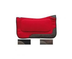 Tapis HAF western Microfibre Marron Cheval - Selle et tapis de selle