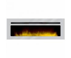 Cheminée électrique encastrable 150cm inox - 149 - CHEMIN'ARTE - Chauffage et ventilation