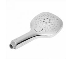Pommeau de douche tenu dans la main léger économiseur d'eau durable durable en plastique chromé - Accessoires salles de bain et WC