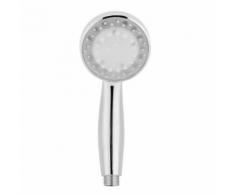 G1 / 2 douche de contrôle de capteur de température RVB 3 couleurs changer LED Pommeau de douche lumière - Accessoires salles de bain et WC