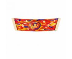 Applique murale design BARCA Or 24 Carats 2 ampoules Rouge Aqua - Appliques et spots