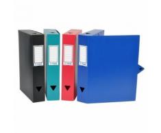Lot de 4 Boîtes de Classement et archivage en plastique grande capacité Viquel Multicolore - Boite de rangement